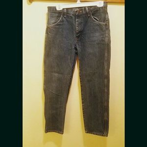 Rustler - Dark Blue Jeans Men's Size 32x30 Straight Fit